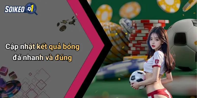 Cập nhật kết quả bóng đá nhanh và đúng