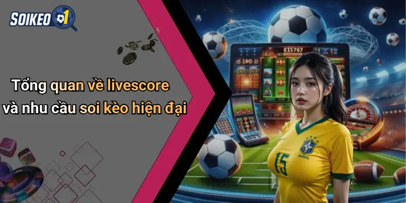 Tổng quan về livescore và nhu cầu soi kèo hiện đại
