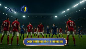 Chiến thuật bóng đá 4-1-4-1 phòng ngự