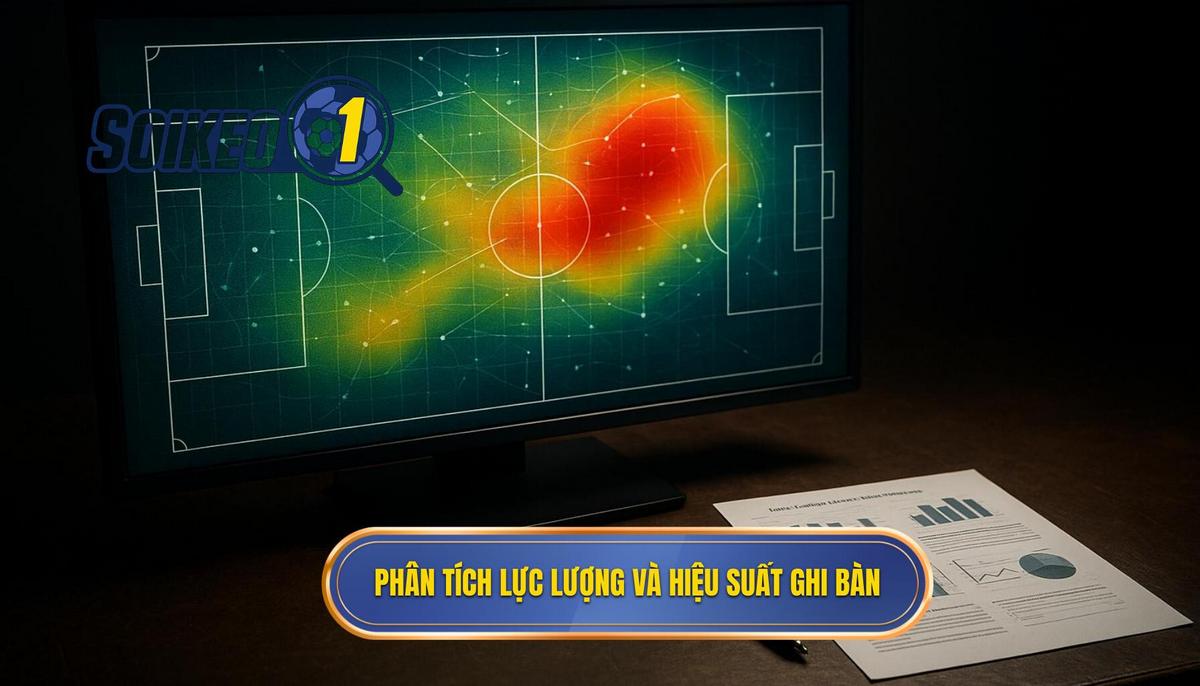 Phân tích tương quan lực lượng và hiệu suất ghi bàn