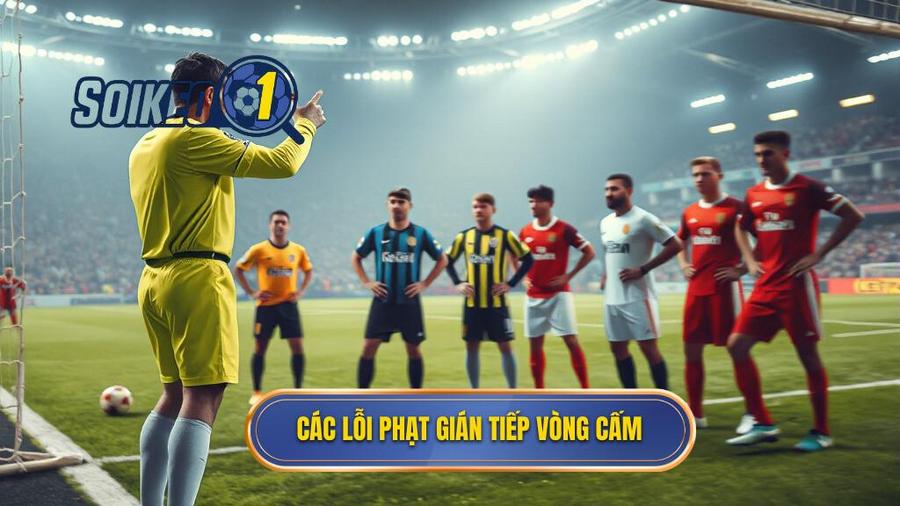 2. Các lỗi phạt gián tiếp vòng cấm