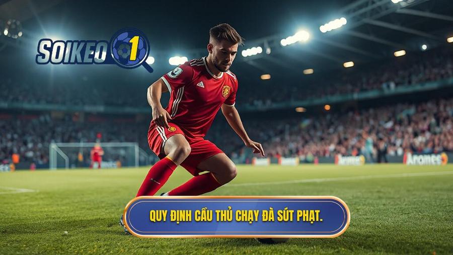 2. Quy định cầu thủ chạy đà sút phạt.