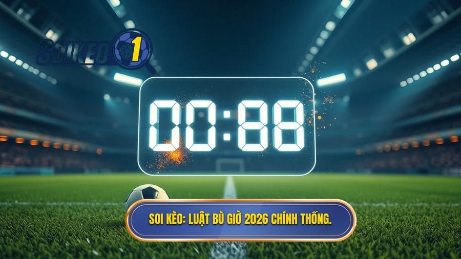 SOI KÈO_ Luật bù giờ 2026 chính thống.