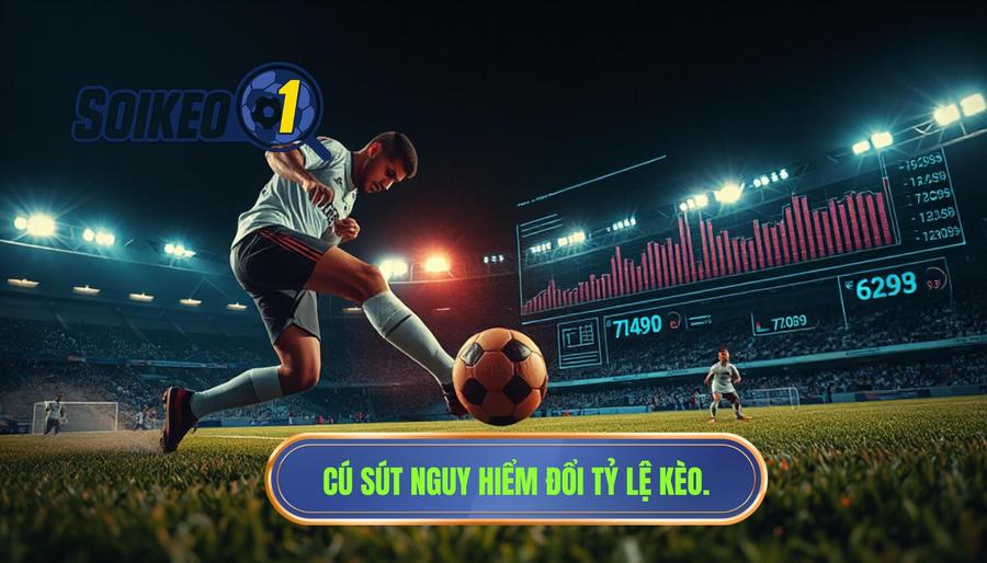 Tại sao cú sút nguy hiểm lại làm thay đổi tỷ lệ kèo?