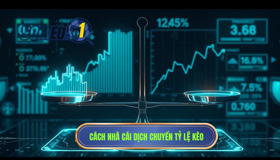 Phân tích cách nhà cái cân bằng rủi ro qua việc dịch chuyển tỷ lệ kèo