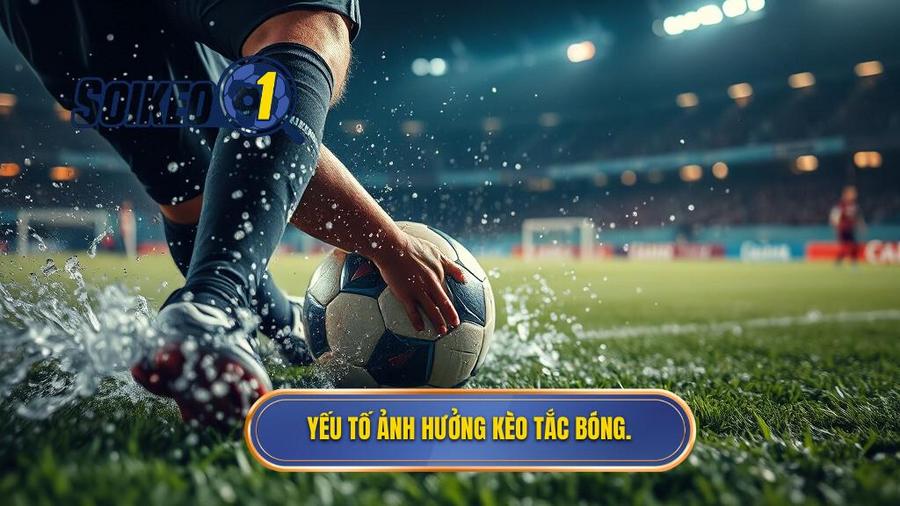 Các yếu tố then chốt ảnh hưởng đến Kèo cược tổng số lần tắc bóng thành công