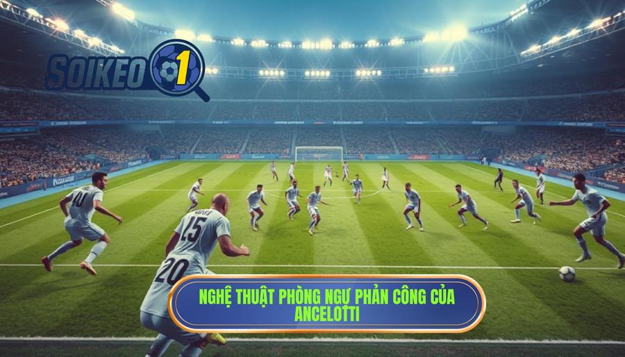 Nghệ thuật phòng ngự phản công kiểu Ancelotti